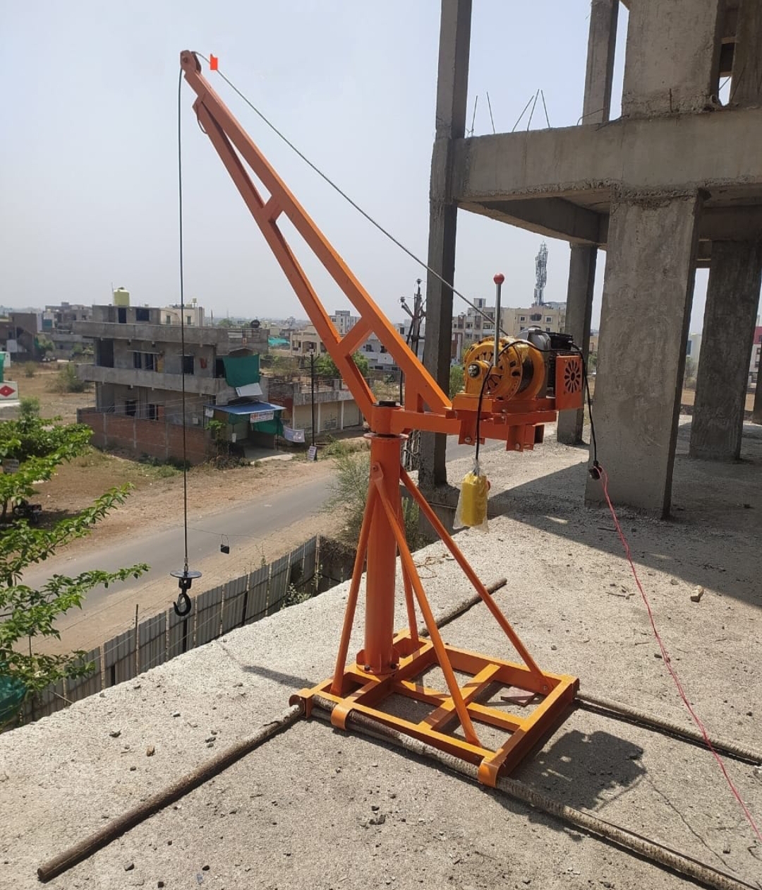 Monkey Construction Crane